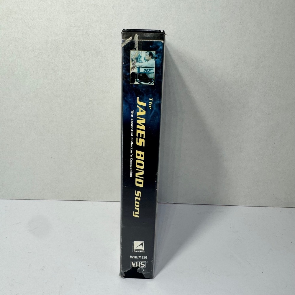 The James Bond Story VHS 2000 Documentary 007 Essential Collector Companion VTG‎